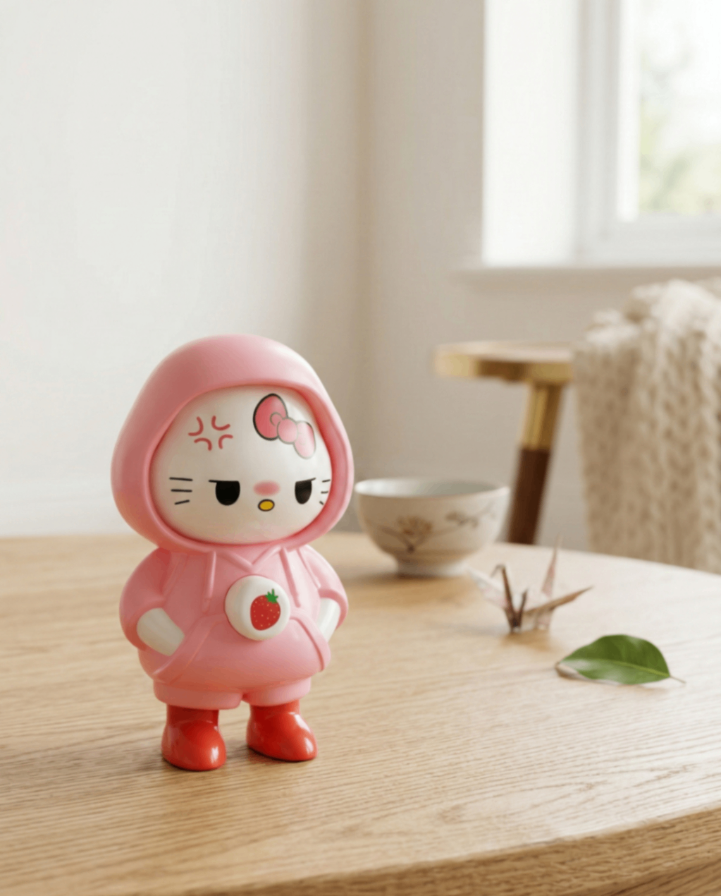 Hello Kitty Face changing keychain