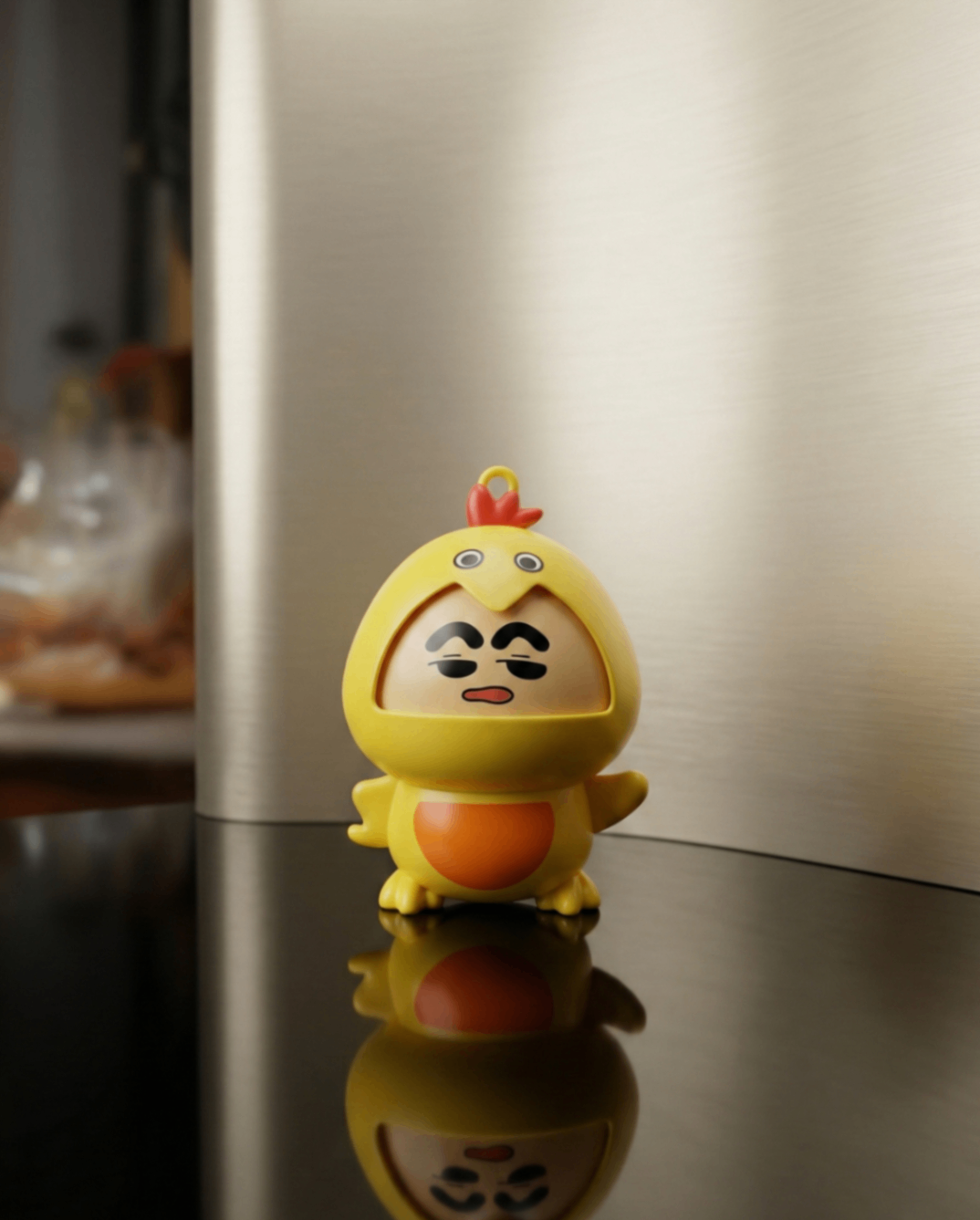 Shinchan Duck Yellow Face Key Chain
