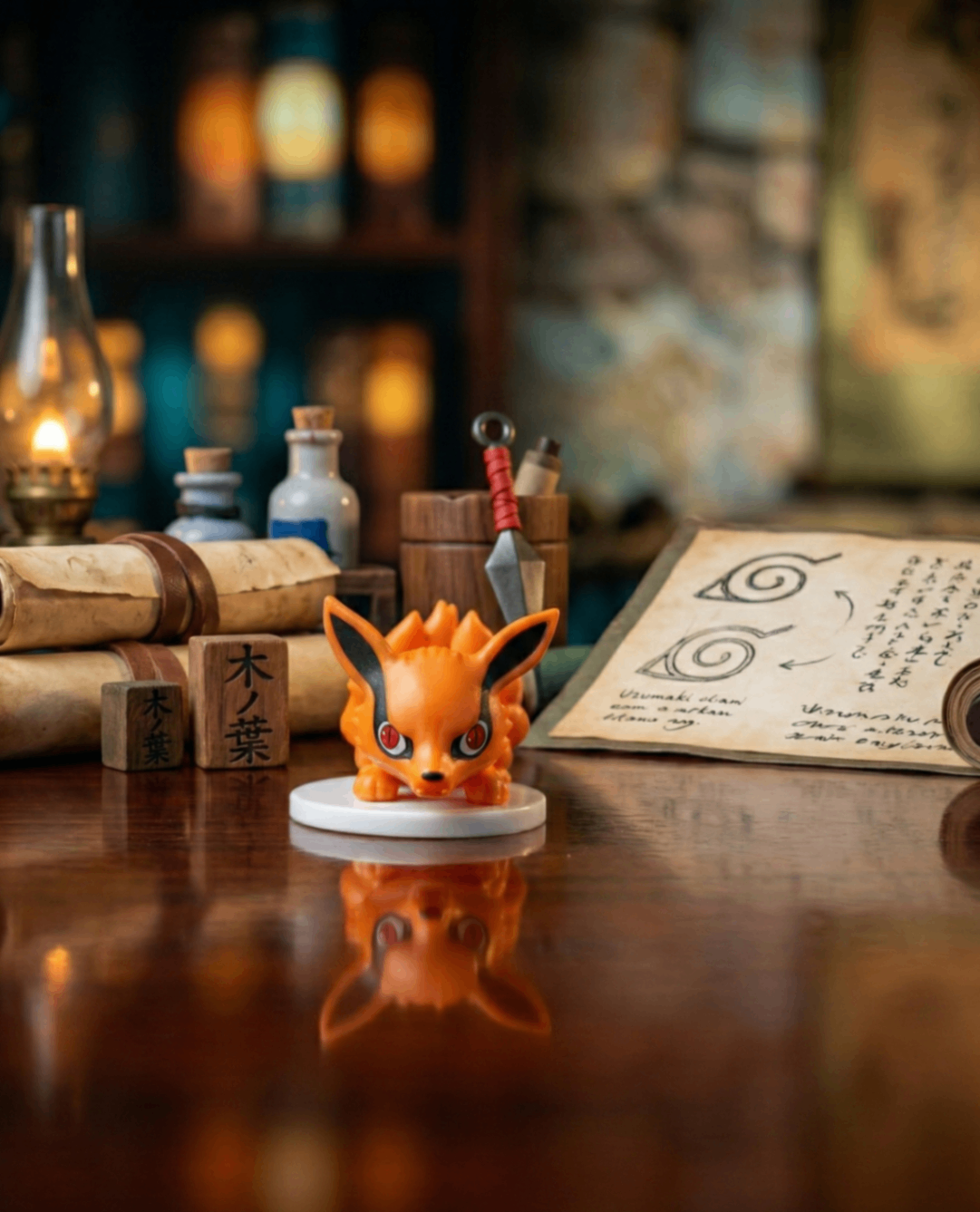 Naruto: Kurama (Nine-Tails) Chibi Figure