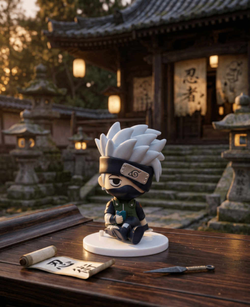 Naruto: Kakashi Hatake Chibi Figure